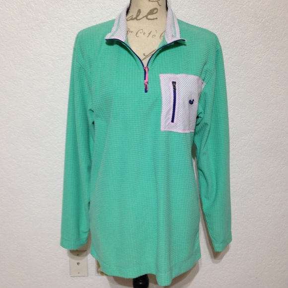 Southern Marsh Tops - Southern Marsh Dune Pullover w/ Seersucker Pocket